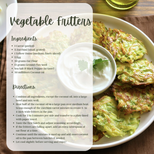 Aditi Guha Vegetable fritters
